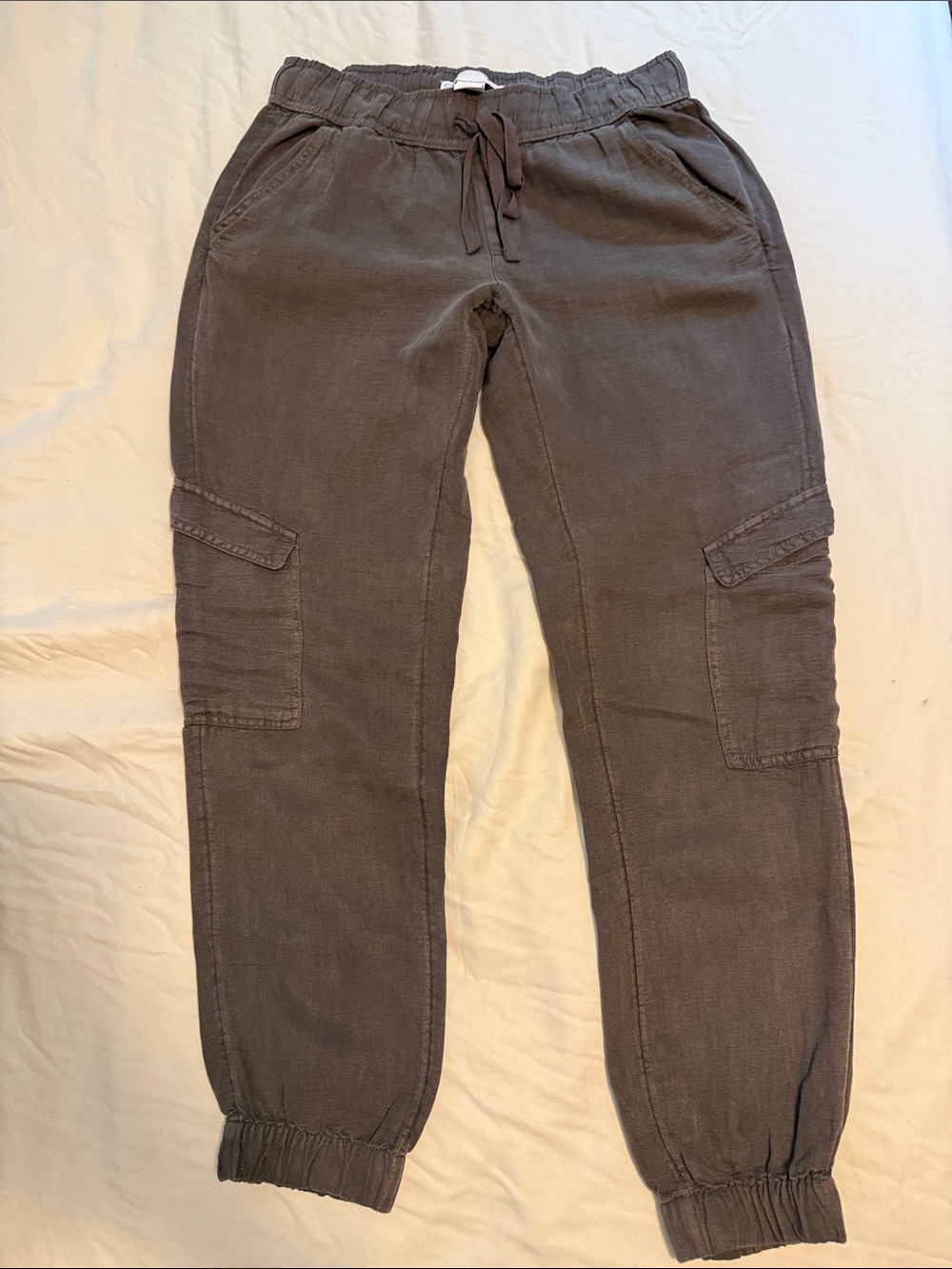 C&C California Women's Cargo Joggers in Charcoal